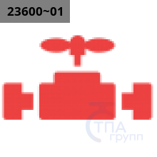 Кран шаровой Tecofi BS3242 Ду15 Ру16 фланцевый, полнопроходной, чугунный