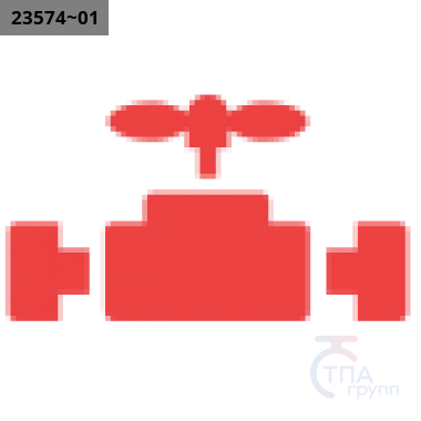 Кран шаровой Zetkama 565A-020-C09 Ду20 Ру16 фланцевый, корпус чугун, уплотнение PTFE, рукоятка рычаг