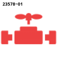 Кран шаровой Zetkama 565A-025-C09 Ду25 Ру16 фланцевый, корпус чугун, уплотнение PTFE, рукоятка рычаг