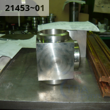 Угольник с карманами под термометры сопротивления и термоэлектрические термометры Ду65 D260 ГОСТ 22810-83